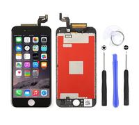 Noir Écran Lcd Vitre Tactile Sur Châssis Pour Iphone 6s 4.7 + Outils De Réparation