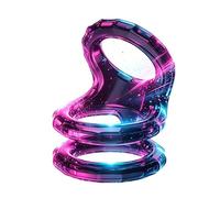 Noir éLastique Trois Couches Combinaison Bague De Protection Pour Les Hommes, Bague De Formation De Fitness Portable Pour L'EntraîNement D'Endurance - D-2