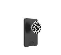 Noir et Blanc Motif Peau de Vache Western Ranch Animal PopSockets PopWallet pour MagSafe
