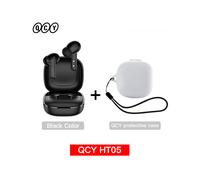 (Noir et Case04) Casque sans fil HT05 ANC 40 dB antibruit Bluetooth 5.2 Casque 6 microphones ENC HD Call TWS Écouteurs