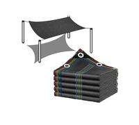 Noir Filet D'ombrage 2x2m Toile D'ombrage avec Œillets, 90% Protection Solaire Filet De Respirant pour Jardin Plante Poulailler(39x49ft/12x15m)