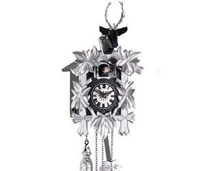 Noir forêts Horloge Coucou en bois véritable avec batteriebetriebenem quartzwerk et coucou réputation - offre de montres de Parc Eblé - Coucou - 31 cm style moderne de 522/5/13 Q