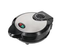 Noir Gaufrier à Cônes de Glace, 1200 W, Plaque Antiadhésive | Usage sur Plan de Travail, Base Antidérapante, Acier Inoxydable et Plastique, pour Salons