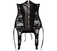 Noir Handmade F137 Corsage à Jarretelles Princess Taille XXL