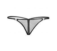Noir Handmade L String en tulle