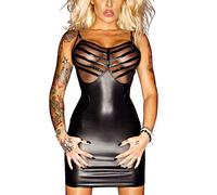 Noir Handmade Robe Bad Girl F078 Taille S