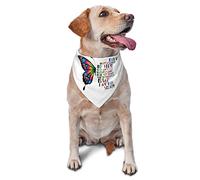 Noir Histoire Mois Chien Bandanas Écharpe pour Animaux De Compagnie Triangle Bavoir Chats Réglable Foulard Accessoires pour Petit Moyen Grand Chiot