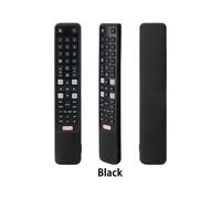 (Noir) Housse de protection antidérapante en silicone pour télécommande Tcl Rc802n Yui1 Yai3 Yui2 Yu14