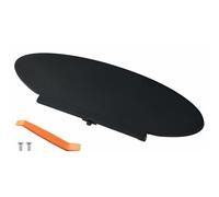 Noir Housse de rétroviseur pour Pare-Soleil de Voiture pour Porsche 911 996/997 pour Boxster pour Cayman 986/987 99670142102 Capuchon de Couvercle de Pare-Soleil Couvercle de Miroir de Maquillage