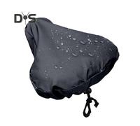 (noir) Housse de selle de vélo avec cordon de serrage imperméable et lavable en tissu Oxford Mtb Road Mountain Bicycle Saddle Sun Dust Protector
