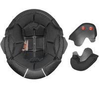 Noir intégral Casque intérieur SKA-P 1LH LUKE taille L