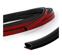 noir joint caoutchouc porte entree 10mm*6mm*6m - Auto-adhésif Anticollision Joint Fenetre Isolation - Étanche - Pour isolation de cadre de porte - Facile à couper à la taille désirée