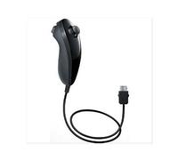 Noir manette Nunchuck Nunchuk controller Pour Nintendo Wii