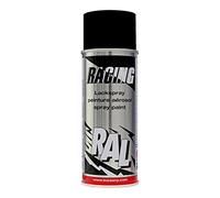 Auto-K Bombe de peinture Noir mat (Racing) - Tôle, Métal, Plastique - 400 ml