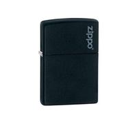 Noir mat w / Zippo Logo Zippo