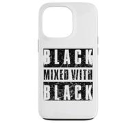 Noir mélangé avec noir Christian King Men Boys Kwanzaa Dad Coque pour iPhone 13 Pro