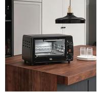 Noir Métal Small Kitchen Appliances, combining 14.4 x 10.2 x 8.7 in, Mini four - Noir Métal 36.5 x 26 x 22 cm Ref DG66NY