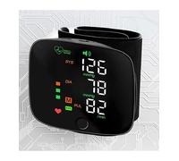 [Noir] Moniteur de Pression Artérielle Portable, Rechargeable, Mémoire 2 * 90 Groupes, Confortable et Précis