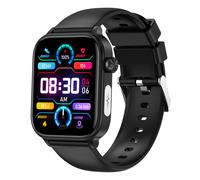 (Noir) Montre connectée avec moniteur de glycémie