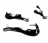 Noir Moto Gardes Main Protège Brosse Avec Aluminium Embouts Atv Quad Motocross Trail Supermoto