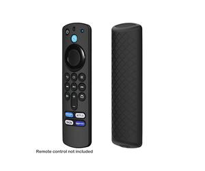 (NOIR) Nouvel étui en silicone souple pour télécommande Amazon Fire TV Stick 3e génération