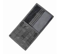 (NOIR) Organiseur tactique pour pare-soleil de voiture - Rangez en toute sécurité vos lunettes, billets,