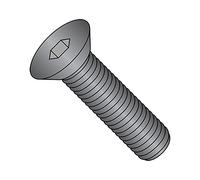 Noir Oxyde en alliage d'acier Vis à tête fraisée Douille hexagonale, Drive, 4-40, taille du filetage 3/20,3 cm Longueur, Entièrement filetée, US Made (lot de 100)