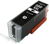 Noir PGI-580PGBK XXL Compatible Cartouche d'encre pour Canon Pixma TR7550 TS6150 TS6151 TS6251 TS6350 TS6351 TS705 TS8150 TS8152 TS8250 TS8251 TS8252 TS8352 TS9150 TS9550 TS9551 TS9551C