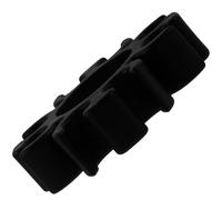 Noir Pince de Baguettes de Batterie Fixation Souple, en Silicone | Pince de Rechange pour Support, Forte Tenue, Style Simple, Accessoires pour Instruments de Musique