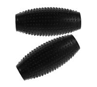 Noir Poignée Conductrice D’acupuncture pour Méridiens en Caoutchouc | Accessoire de Remplacement, Surface Texturée Antidérapante, Contrôle Précis, Usage et Domicile