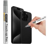 Noir Pour Iphone 16/16 Plus,Réparation Des Rayures Sur Le Côté Du Boîtier,Solution Rapide Et Facile Pour La Réparation,Stylo Efface-Rayures Avec 1 Pointe De Rechange