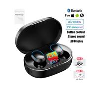 (Noir) Pour iPhone Xiaomi Hu Samsung Écouteurs Mini Pods E7S TWS Bluetooth Casque sans fil Sport 9D Stéréo Étanche