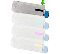 Noir pour Oki MC760DNFAX, MC770DNFAX, MC780DFNFAX-8K#45396304.