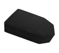 Noir Protection Thoracique de Boxe EVA 4 Pièces | Absorption des Chocs, Liberté de Mouvement, pour Gilets Tactiques et Pratiquants D'arts Martiaux