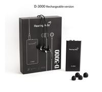 noir (rechargeable) - D-3000/V-99 Portable Prothèses Auditives Déficiences Auditives Perte Amplificateur Sonore Réglable Prothèses Auditives Rechargeables/Batterie