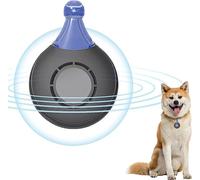 (Noir) Répulsif À Ultrasons Contre Les Puces Et Les Tiques Pour Animaux De Compagnie - Répulsif Contre Les Moustiques - Répulsif Contre Les Insectes - Répulsif Contre Les Parasites À Ultrasons - Préve