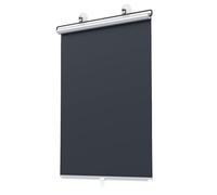 Noir Rideau Occultant sans Percage Store Enrouleur Occultant Rideau Ventouse Fenetre, pour Salon, Chambre, Bureau, Voiture 1 Pièces (50 * 125cm)