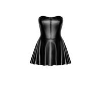Mini Robe Bustier Dreamer F308 Wetlook - S - Noir