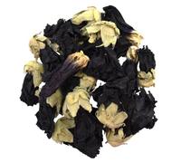 Noir - Rose trémière Mauve Fleurs Séchées - Alcea Rosea L. (200g)