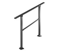 Noir s pour 2 4 étapes sans Rouille pour Installer Une terrasse de Porche de Bar de Jardin idéale (Une Couleur 3 étapes)