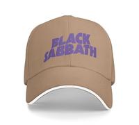Noir Sabbath Violet Logo Soleil Casquette De Baseball Printemps Casual Trucker Chapeau pour Hommes Unisexe Kpop Rock Snapback Cap