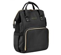 Noir Sac à dos noir et doré