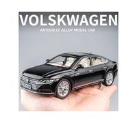 (noir sans boîte) 1:32 Volkswagen CC Alliage Jouet Voiture Métal Moulé Sous Pression Modèle Son Et Lumière