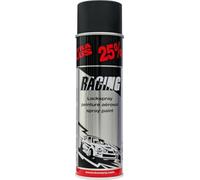 NOIR Satiné (RACING) (Bombe peinture 400 ml) - Bombe aérosol de peinture pour utilisation tous supports.auto, moto, camping car et décoration maison