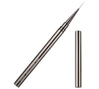 Noir Stylo Liner Ultra Fin pour Nail Art en Métal | Outil de Dessin pour Manucure, Application Fluide, Tracés Précis, Usage Maison et Salon
