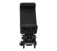 Noir, Support de Téléphone pour Casque Rail 20mm, Plastique | Pince à Dégagement Rapide, Angle Réglable, pour Vélo et Activités Extérieures, Prises Pov Stables