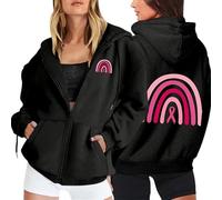 Noir Sweats à Capuche Octobre Rose Sweat Octobre Ruban Rose Sensibilisation Au Cancer Du Sein Pulls Femme Sweat à Capuche Pour Femme Contre Le Cancer Du Sein Gilets Et Sweats à Capuches Vert 3xl 4xl l