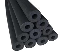 Noir Tuyau De Mousse Anti-Gel Et Calorifuge Tube D'isolation ID 6mm 19mm 32mm 43mm 50mm 76mm Pour Poignée Prise Support Tuyau Isolation Longueur 1.7m 1.8m 1.9m ( Taille : ID 16mm*9mm*1.8m )