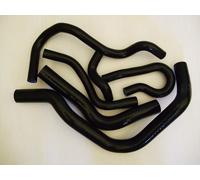 Noir Tuyau De Radiateur En Silicone Pour 1992-2000 Honda Civic Ek4/Ek9/Eg6/Eg9 Châssis Avec B16/B18 Série Moteur Vtec 1997 1998 1999 Nipseyteko®