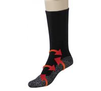 Noir Venteo Chaussettes Chauffantes Pour Homme Et Femme Batterie Rechargeable Chaussettes Thermiques Électriques ChauffePieds Hiver Pour Ski, Randonnée, Chasse Et Grand Froid